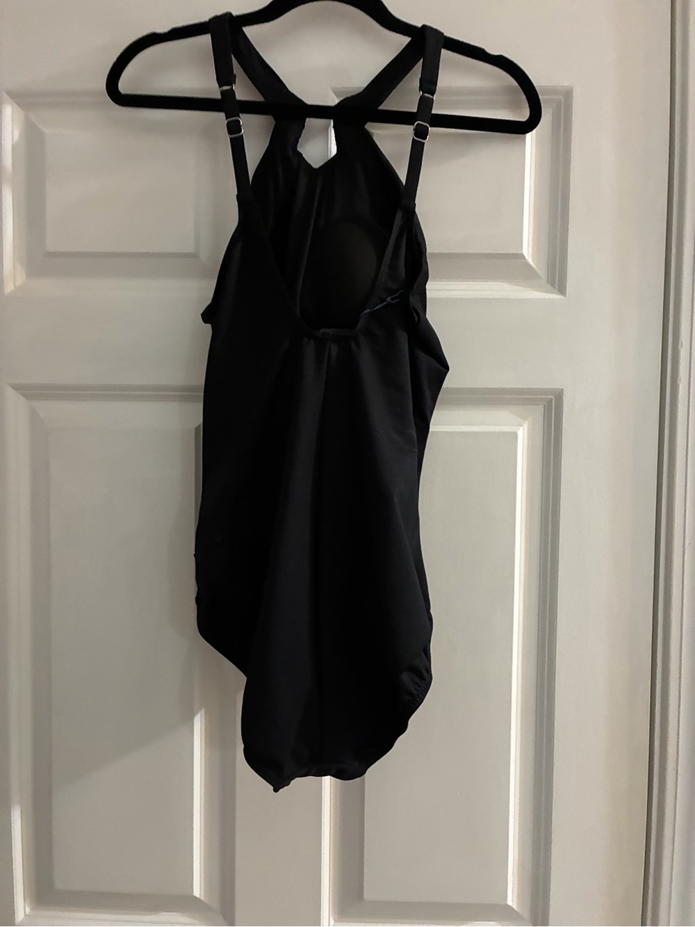 Miraclesuit Black One-Piece Swimsuit with Halter-Style Back